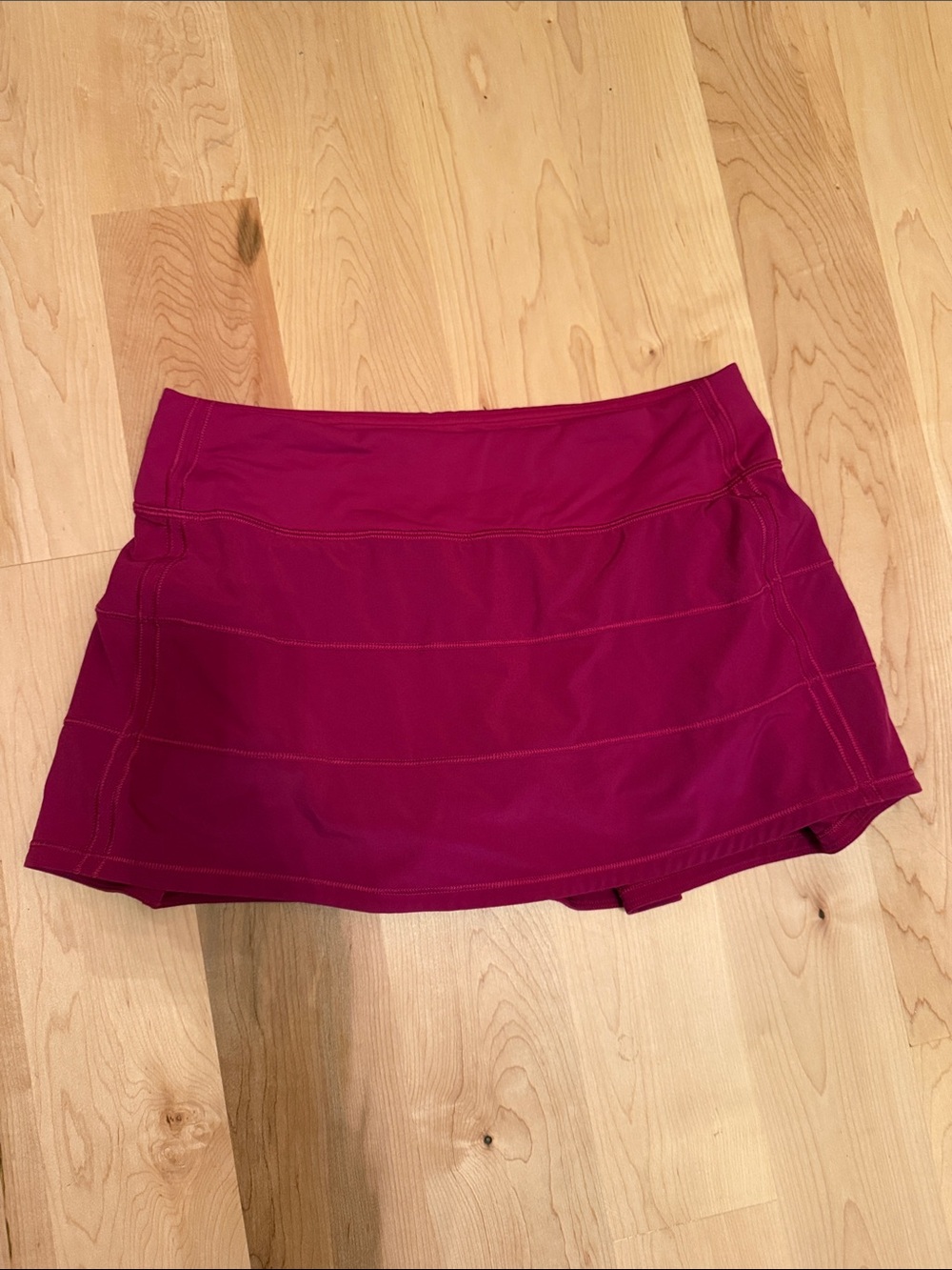 lululemon Pace Rival Mid-Rise Skirt in Raspberry, Size 6